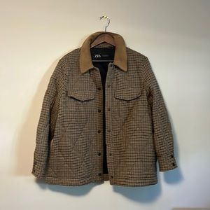 Zara women’s quilted jacket
